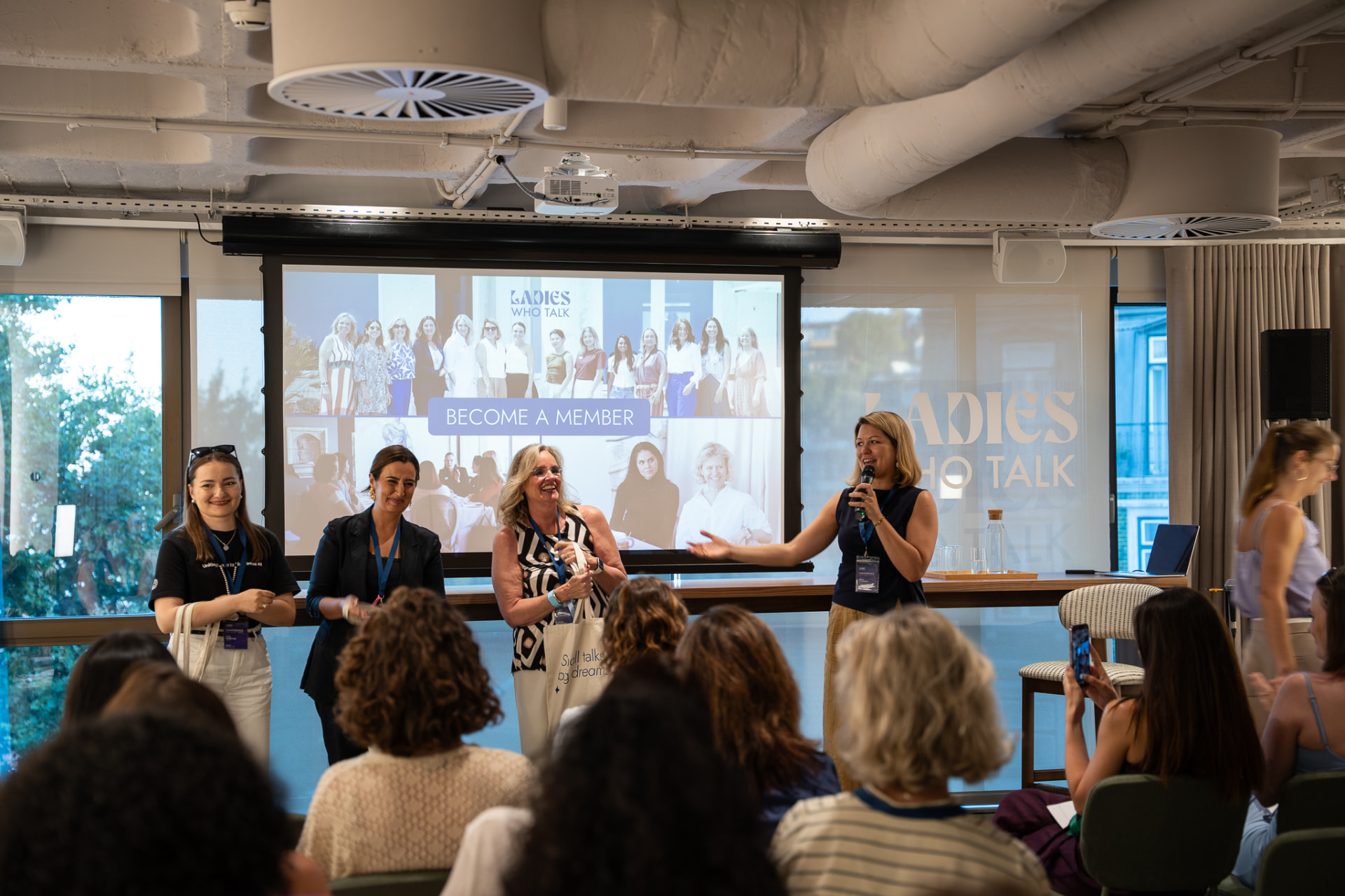 Ladies Who Talk Conference — moment 1